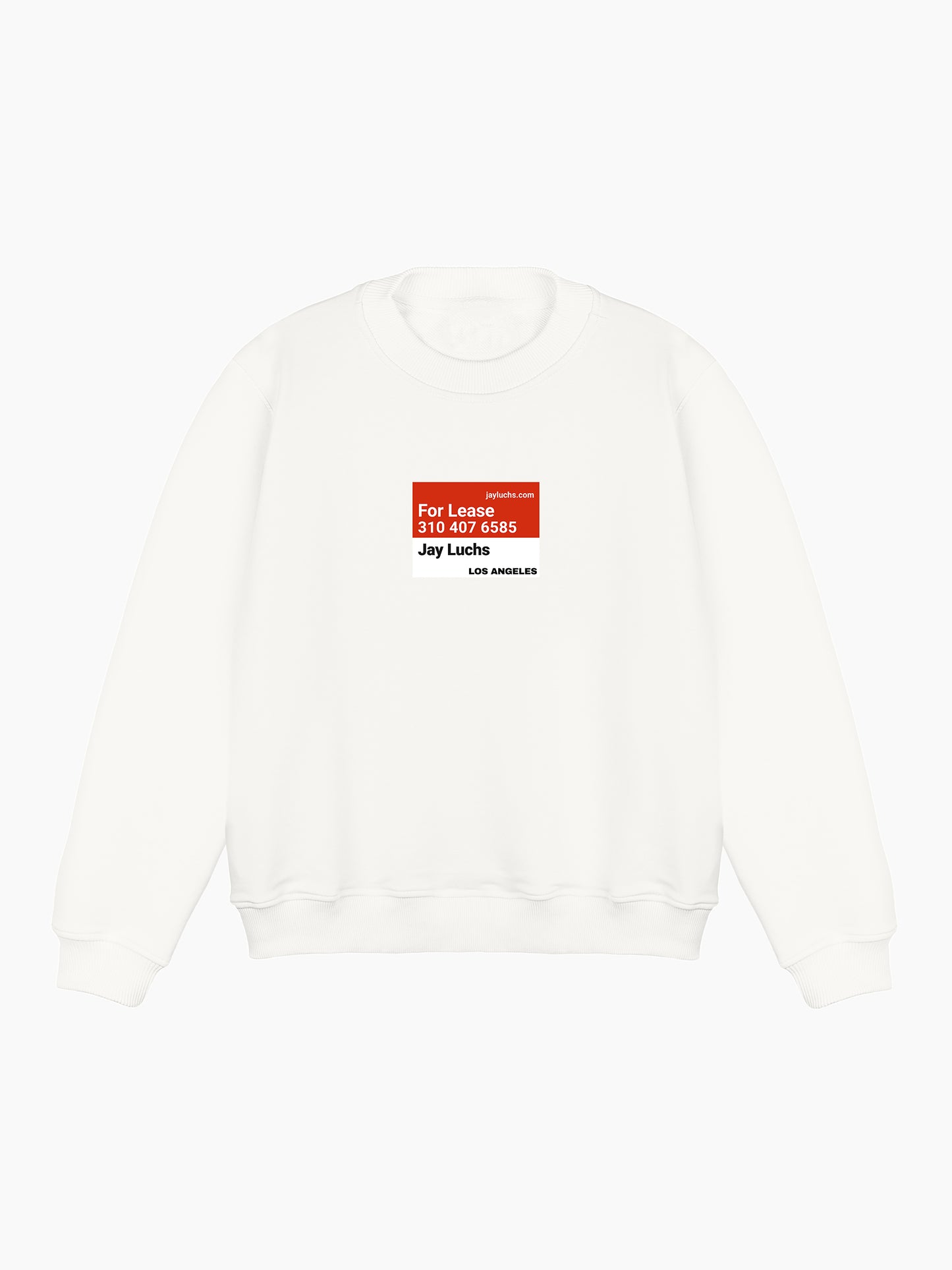 JAY LUCHS FOR LEASE CREWNECK