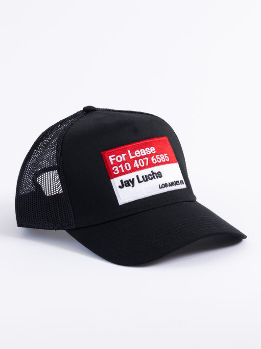 JAY LUCHS FOR LEASE TRUCKER HAT