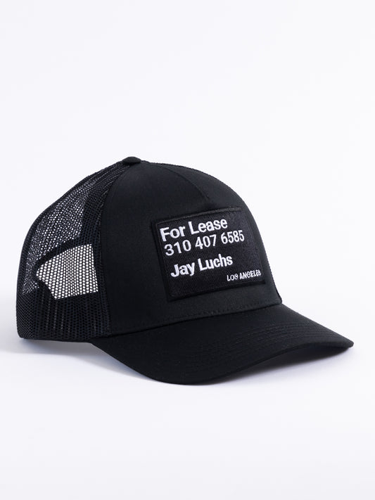 JAY LUCHS FOR LEASE TRUCKER HAT