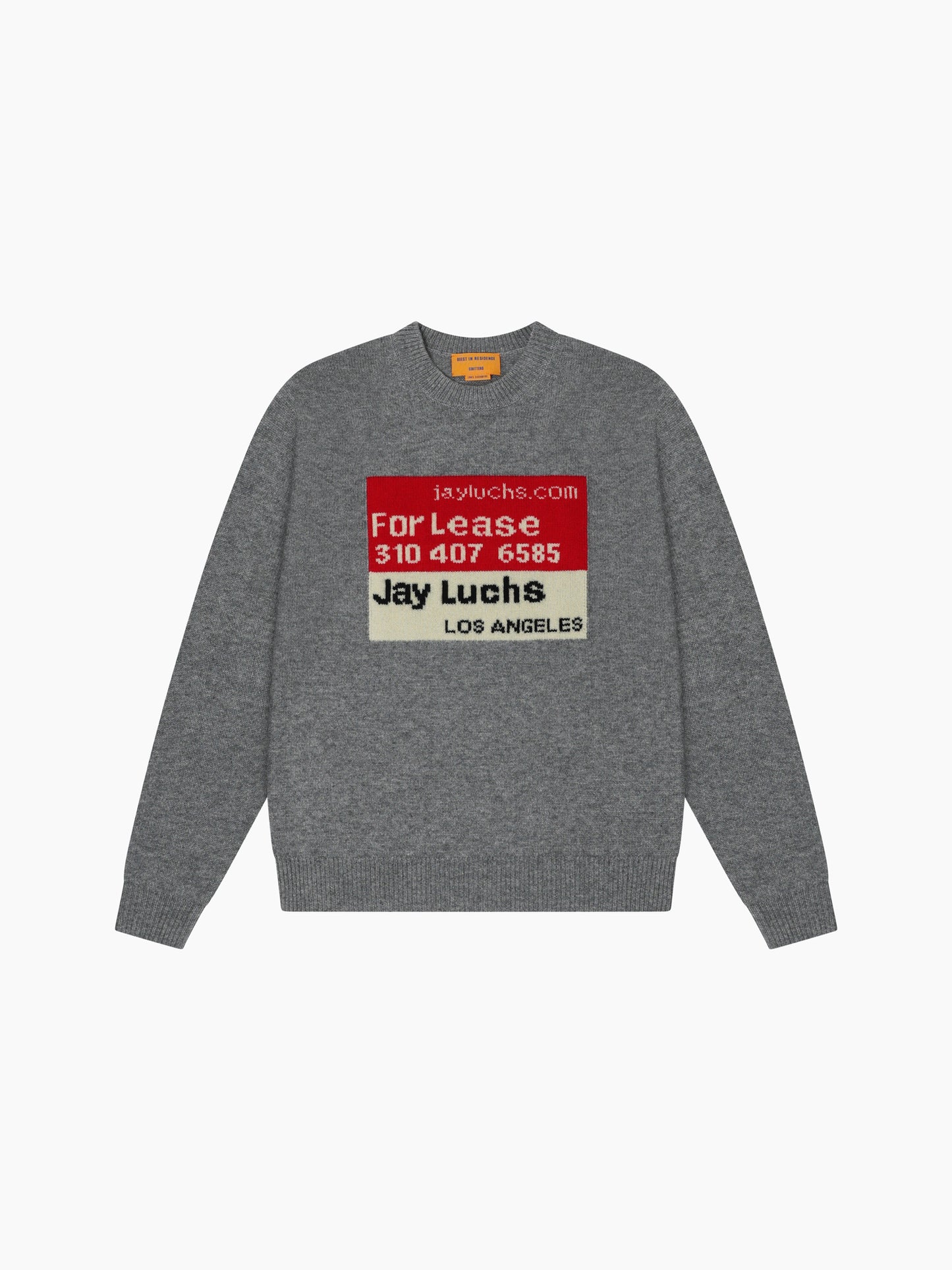 GUEST IN RESIDENCE CASHMERE SWEATER - GRAY