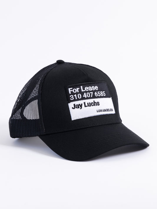 JAY LUCHS FOR LEASE TRUCKER HAT