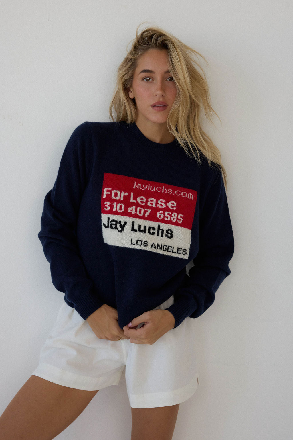 GUEST IN RESIDENCE CASHMERE SWEATER - NAVY