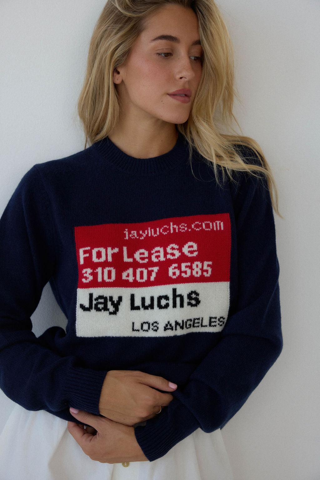 GUEST IN RESIDENCE CASHMERE SWEATER - NAVY