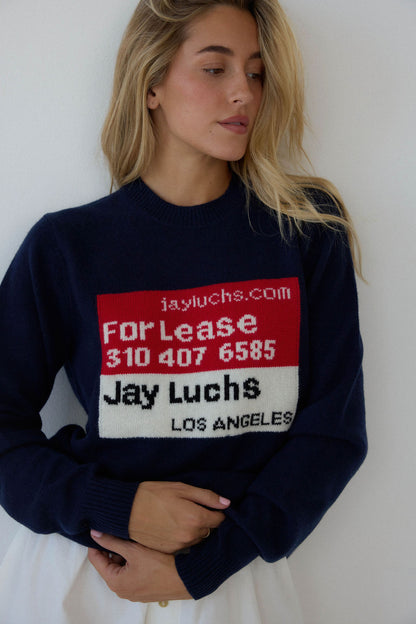 GUEST IN RESIDENCE CASHMERE SWEATER - NAVY